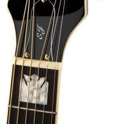 Epiphone J-200EC Studio Acoustic-Electric Guitar - Black image 2