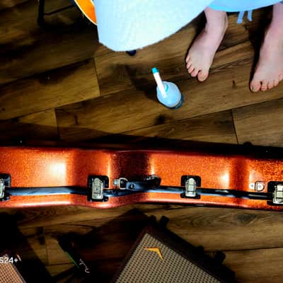 Gretsch 6120 Chet Atkins Hollow Body 1960-61 - Orange image 13