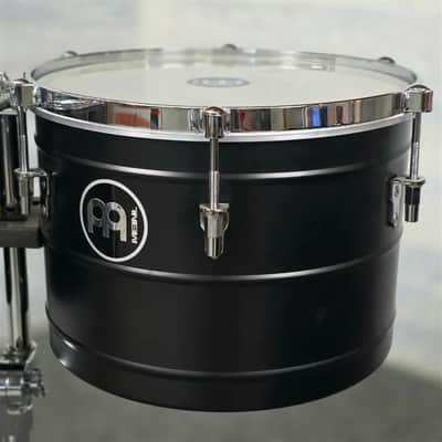 Immagine Used Meinl Marathon Steel Timbales 14 & 15 Deep Black Powder Coated - Very Good - 3
