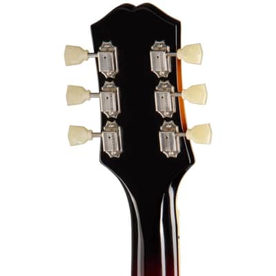 Epiphone J-200 Studio EC Acoustic-Electric Guitar w/ Gig Bag - Vintage Sunburst image 10