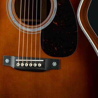 Martin 0000-42 Custom Premium Cocobolo and High Altitude Swiss Spruce Chris Hillman Burst NEW image 7