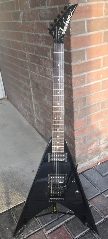 Jackson Professional King V Std. Black Japanese Import 1993 image 1