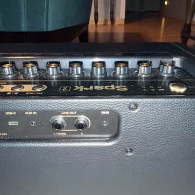 Positive Grid Spark 2 50-Watt 2x4" Digital Modeling Guitar Combo 2024 - Present - Black image 11