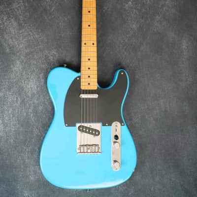 Fender "Squier Series" Standard Telecaster with Maple Fretboard 1993 - Pacific Blue image 2