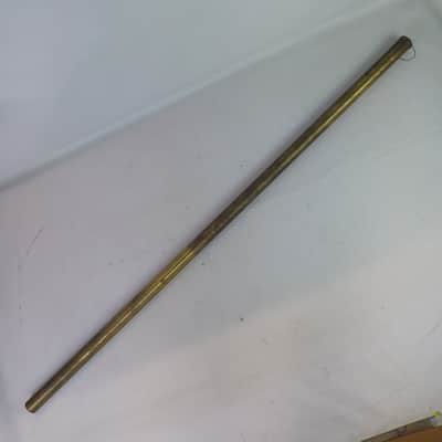 Musser M665B Brass Tube D# 57"x1.5" Symphonic Chime Tubular Bell *Cracked*-Parts image 1