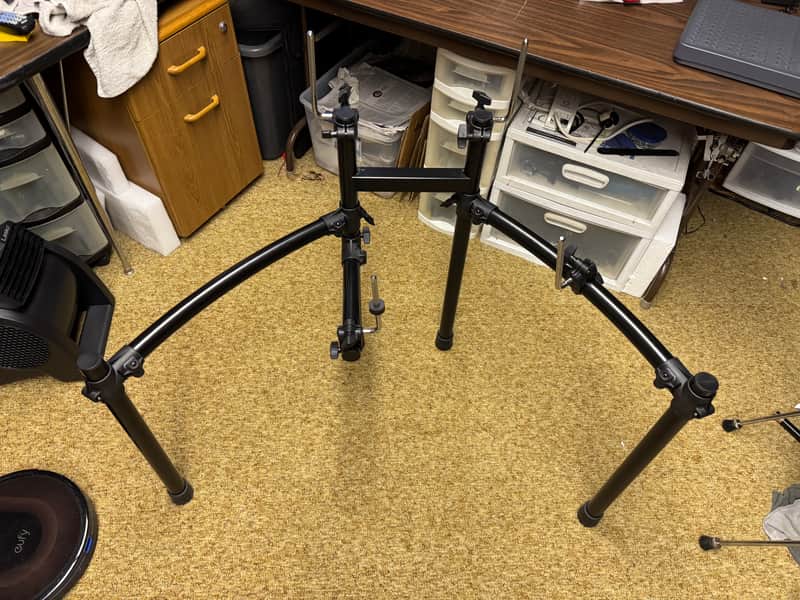 Roland MDS-C V-Drum Rack w/1 Multi-Angle Mount & 3 L-Rods And Clamps - 110525 image 1