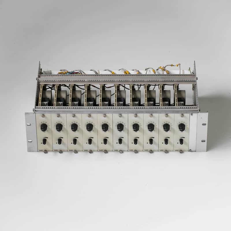 Lawo V970/3 vintage line level amplifiers x 10 with Pikatron transformers as in Tab, Filtek, Siemens, Telefunken modules etc. image 1