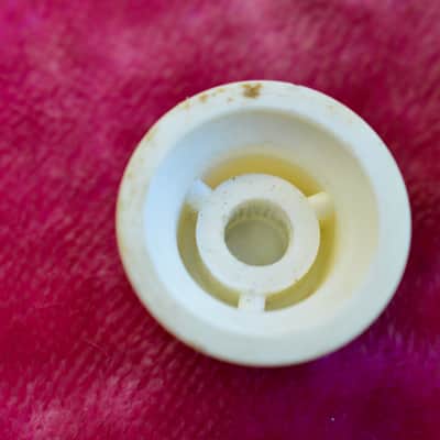 Vintage 1960's Fender Stratocaster Knob Set - Pre-CBS Control Knobs 1963 1964 Volume Tone image 10