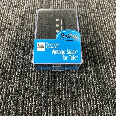 Seymour Duncan STK-T3b Vintage Stack Lead Telecaster Single Coil Bridge Pickup, Black - OPEN BOX