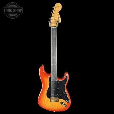 Fender Custom Shop American Custom Stratocaster NOS Ebony Fingerboard Sienna Sunburst w/case image 4
