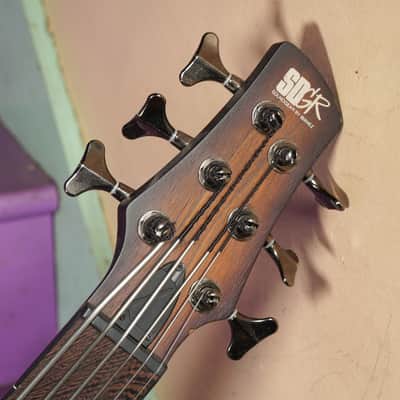 2019 Ibanez Soundgear SRF706 6-String Fretless Active Electric Bass Guitar (VIDEO! Fresh Setup) image 3