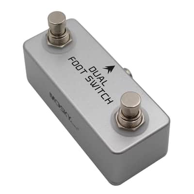 Mosky Dual Latching Footswitch Guitar Pedal, Dual Foot switch for Amps or Effects Pedals image 5