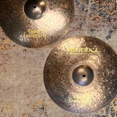 RARE Raw ISTANBUL Mehmet 61st Anniversary Vintage Series Hihats 14” 885 1105 g MINT Stunning image 4