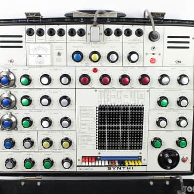 EMS SYNTHI AKS Analog Synthesizer Fully Refurbished & Future-Proofed ! vcs3 a VINTAGE SYNTH DEALER image 2