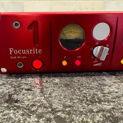 Focusrite Red 1 4-Channel Preamp 1990s Early Version image 2