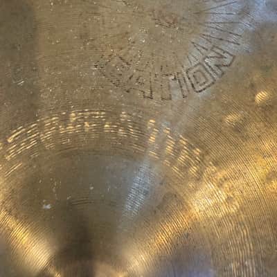 Paiste Sound Creation 14" Dark Heavy Hi Hats Matched Pair 1985 image 3