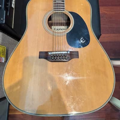 Epiphone FT-165 12 String Acoustic Guitar image 8
