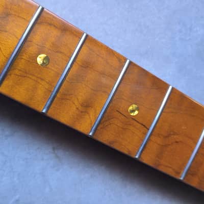 Roasted Flamed Maple Neck - 22 Frets image 5