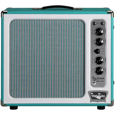 Tone King Falcon Grande Guitar Combo Amplifier (20 Watts, 1x12"), Turquoise, Open Box (Very Good) image 1
