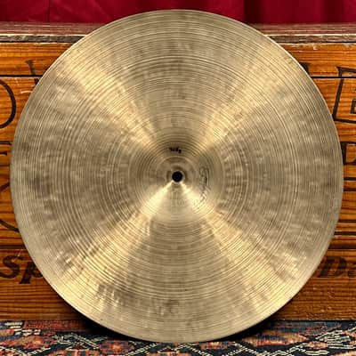 14" K Zildjian Istanbul 1960s-1970s New Stamp Hi-Hat Cymbal Pair 768g/934g *Video Demo* image 4