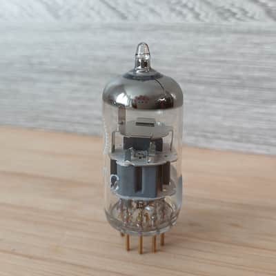 Superb NOS 1968 PHILIPS AMPEREX e88cc 6922  like CV2492 ecc88 6dj8 CCA Valvo print perfectly balanced and very strong, gold pins best audio tube, for EMI redd 47 Bild 3
