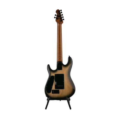 Sterling by Musicman Richardson Cutlass Signature 7-String Gtr, Natural Poplar Burl Burst, SB19884 image 2