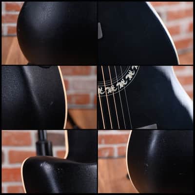 Ovation 1777 Lx Legend LX Black 2004 w/OHSC (Owned By Dave Mustaine) image 13