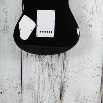 Yamaha PAC112V Double Cut Solid Body Electric Guitar Black Finish image 7