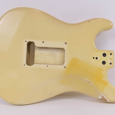 1978-1979 Fender Stratocaster BODY Olympic White 3-bolt 1970's Vintage 1975,1976,1977 image 6