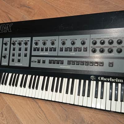 Oberheim OB-X 61-Key 8-Voice Synthesizer 1979 - Black