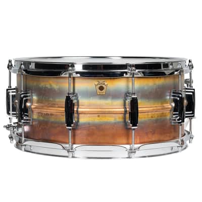 Ludwig LB552R Raw Bronze 6.5x14" 10-Lug Snare Drum