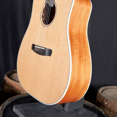 Dowina Honduran Mahogany Dreadnought LR Baggs EAS - Natural image 4
