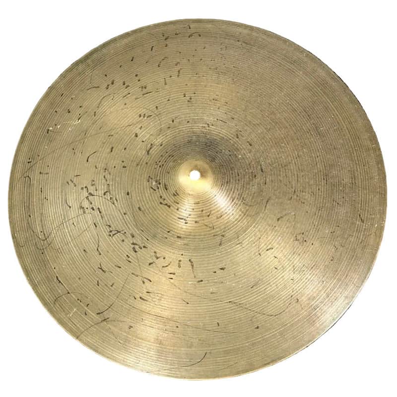 Used Vintage Zildjian A Ride Cymbal 20" - Fair image 1