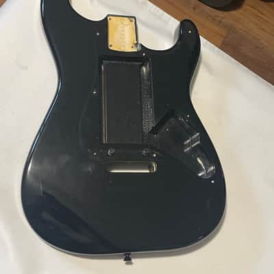 1986 Japan Charvel Jackson Import Model 3 Black Guitar Body Kahler Ready image 4