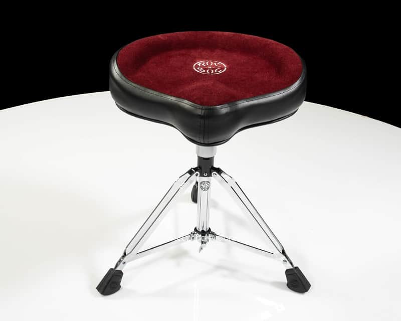 Roc-n-Soc Manual Spindle Original Saddle Seat Red image 1