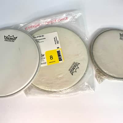 Remo Practice Pad Replacement Heads (x9) - White image 3