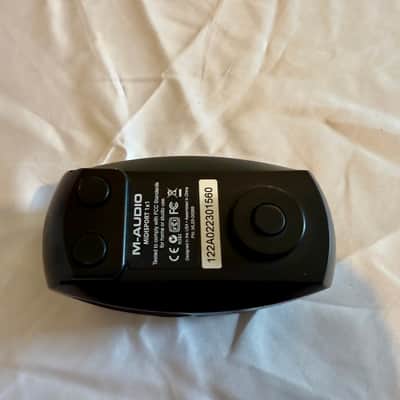 M-Audio MidiSport 1x1 USB MIDI Interface 2010s - Black image 3