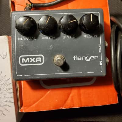 MXR MX-117 Flanger 1976 - 1984 - Black Block Logo Reticon image 1