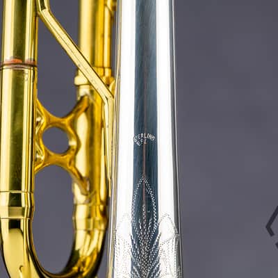 King Silver Sonic 1952 Bb trumpet, lacquer image 12