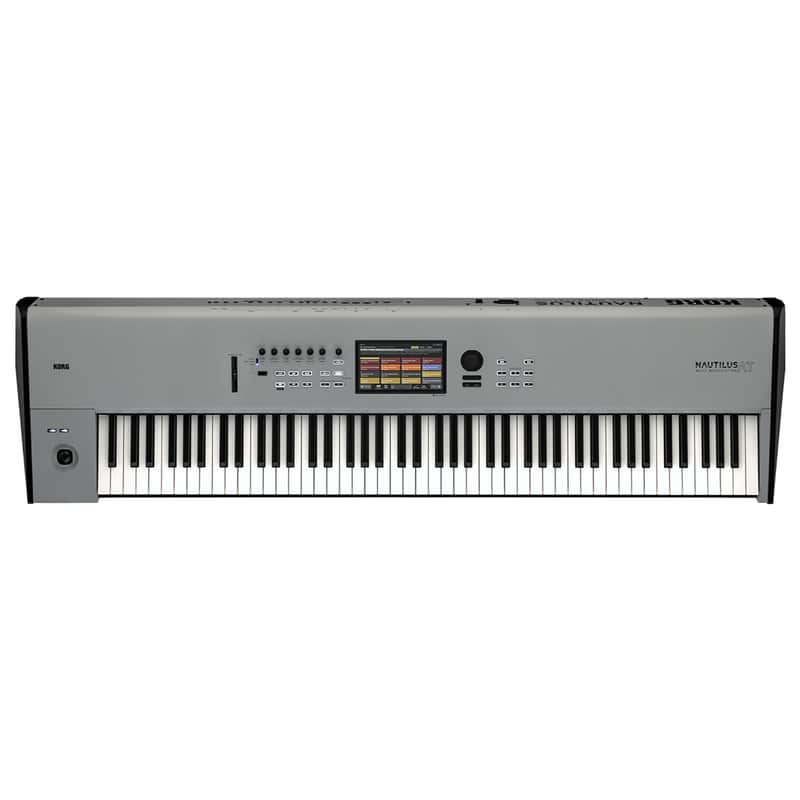 Korg Nautilus AT 88-Key Workstation Keyboard - Limited Edition Gray - Open Box image 1