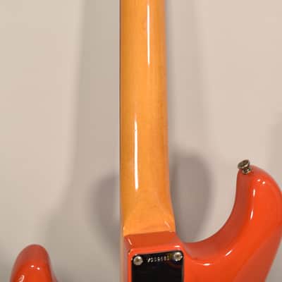 1982 Fender American Vintage Stratocaster '62 Reissue Fiesta Red Electric Guitar w/OHSC image 17