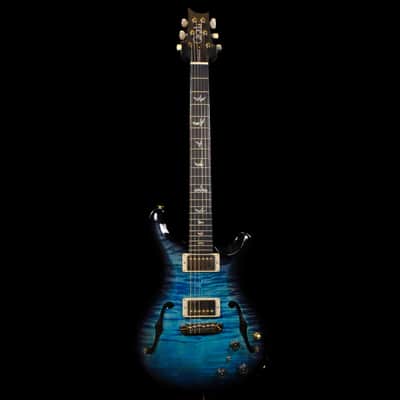 2024 PRS Wood Library Hollowbody II Piezo - Aquableux Purple Burst image 3