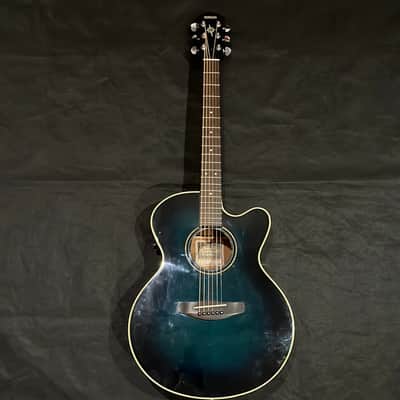 Yamaha CPX5 TBB - Transparent Blue Burst | Reverb UK