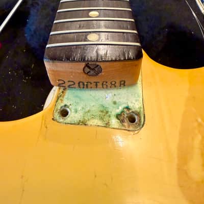Fender Stratocaster 1968 - Banana Cream image 8