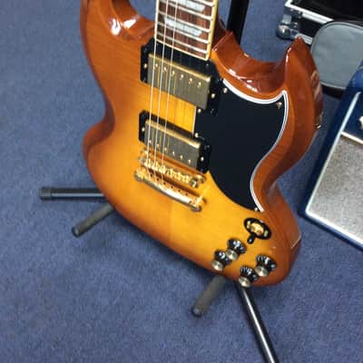 Epiphone SG Pro electric guitar - Sunburst image 3