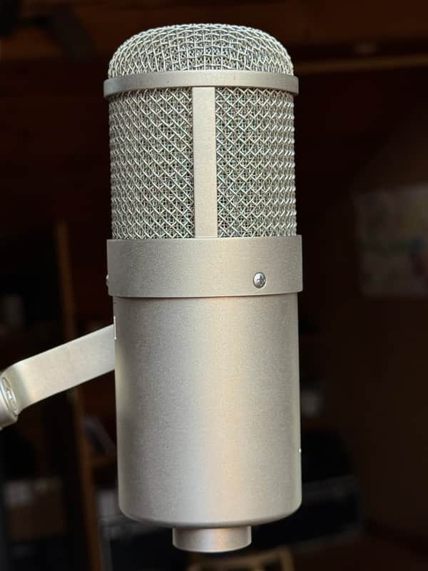 Custom Microphone "ML 4/67 fet" (U47fet style body, flat K67 capsule, transformer coupled circuit) image 1