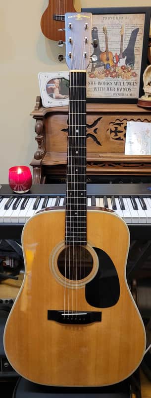 Kiso Suzuki F-120 Dreadnought Acoustic Guitar 1976 Japan | Reverb