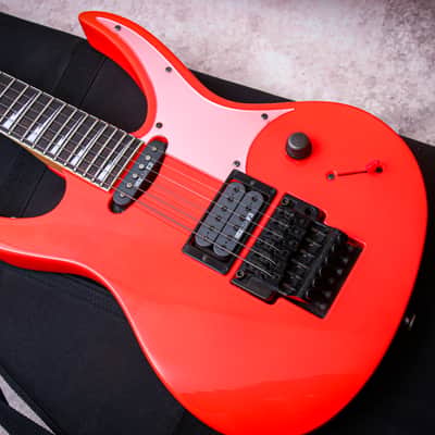 IBANEZ MIJ Power Series 540PII "Fire Alarm Red + Rosewood" (1990) image 2