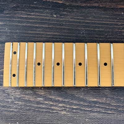 2016 Ibanez Prestige RG2570MZA Neck White Pearl Maple Fingerboard Made in Japan image 15