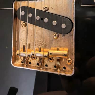 Fender Japan TLG80-550: A rare black and gold color scheme. image 6